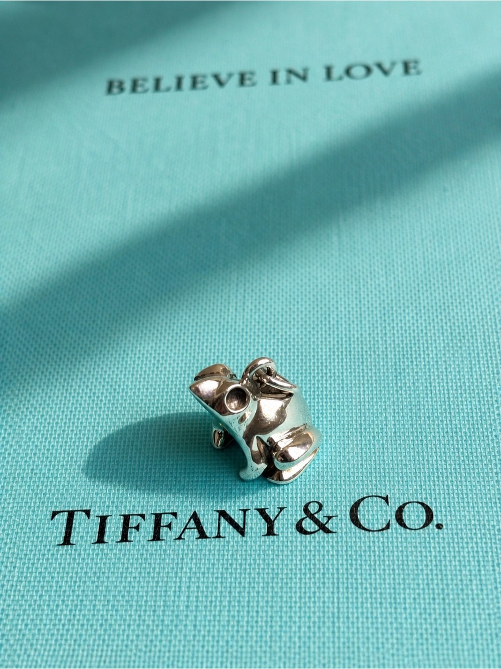 Authentic Vintage 1950’s Tiffany & Co Frog Charm